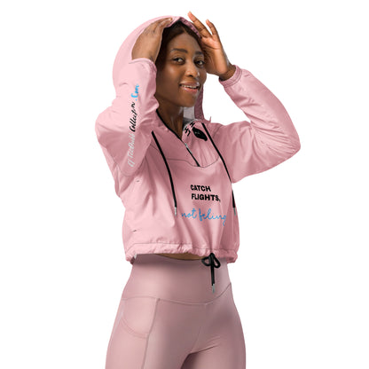 Women’s Plane Clothing cropped windbreaker