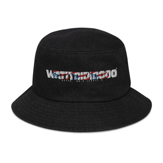 Blacc Embroidered WatItDidido buccet hat *Dril3rO Edition*