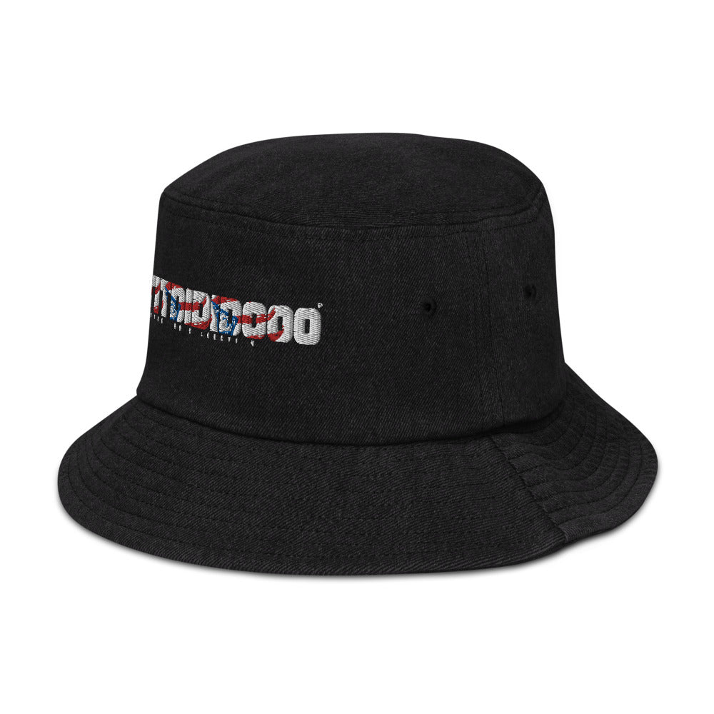 Blacc Embroidered WatItDidido buccet hat *Dril3rO Edition*