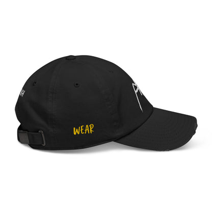 FTW OG Logo Distressed Dad Hat (blk)