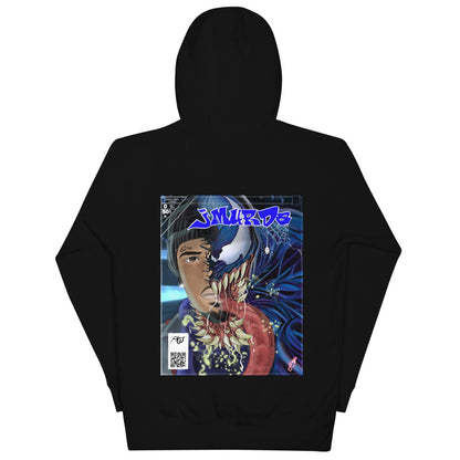 J MURDA-VENOM/ UNDERRATED VILLAIN Unisex Hoodie (QR CODE for K Tu Kiere De Mi)