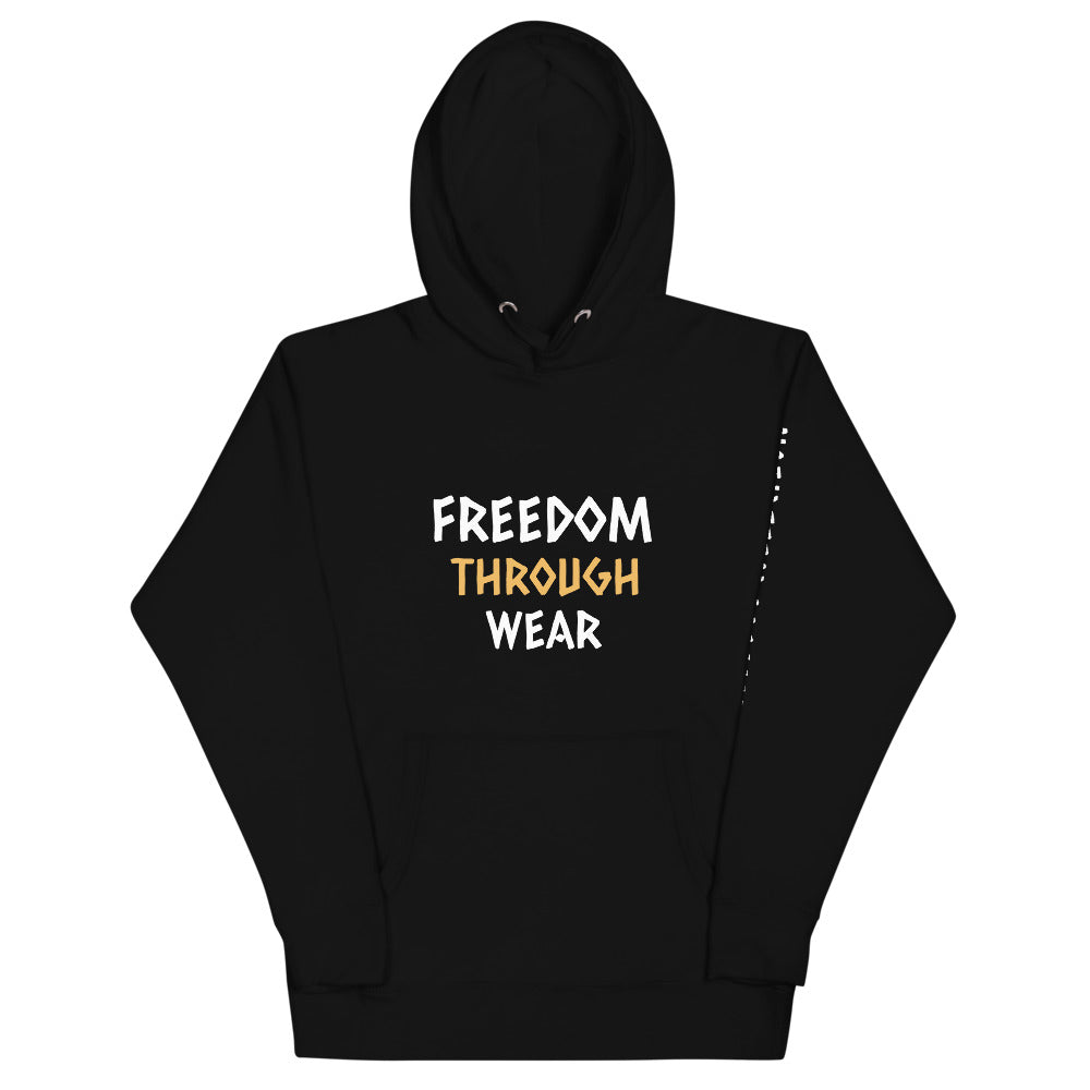 Minimalist Freedom Logo Unisex Pullover Hoodie