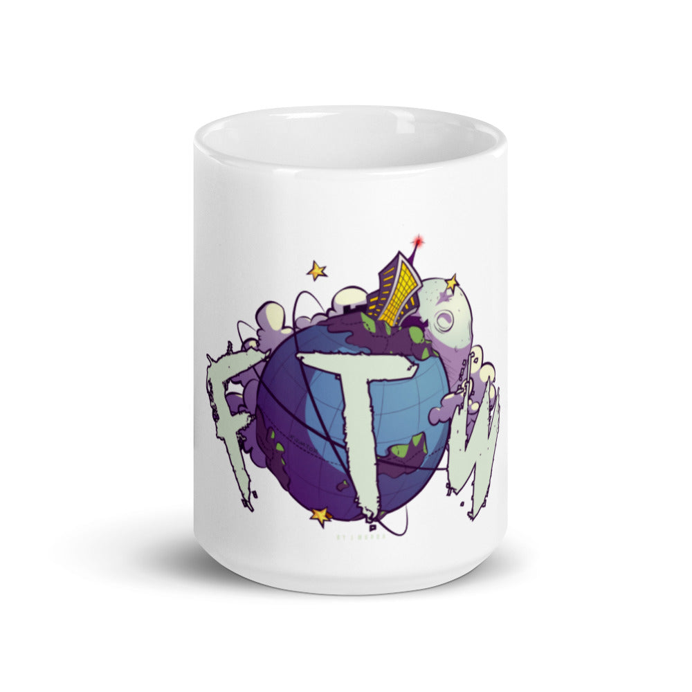 FTW Globe Logo Mug