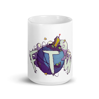 FTW Globe Logo Mug